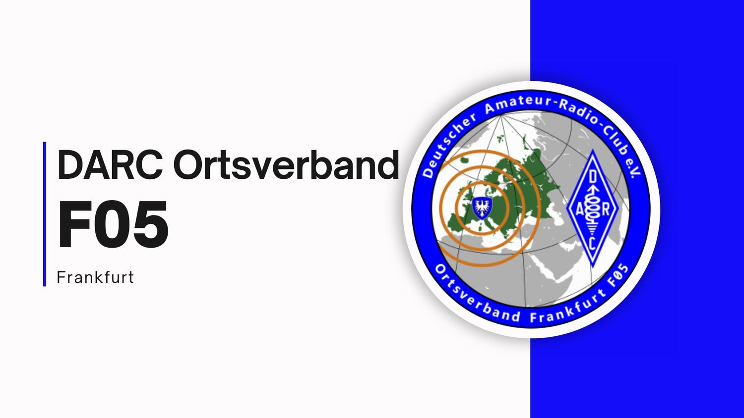 Willkommen beim DARC Ortsverband Frankfurt F05!