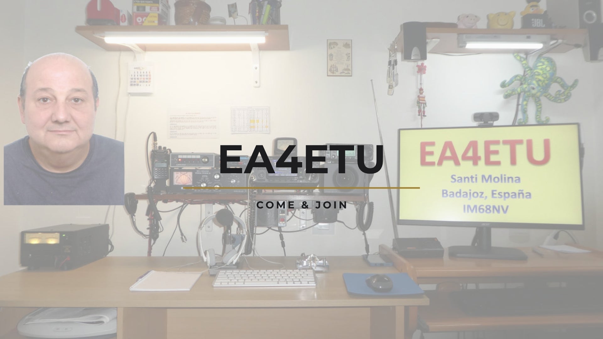 Badajoz en frecuencia: EA4ETU y la señal que cruza la raya