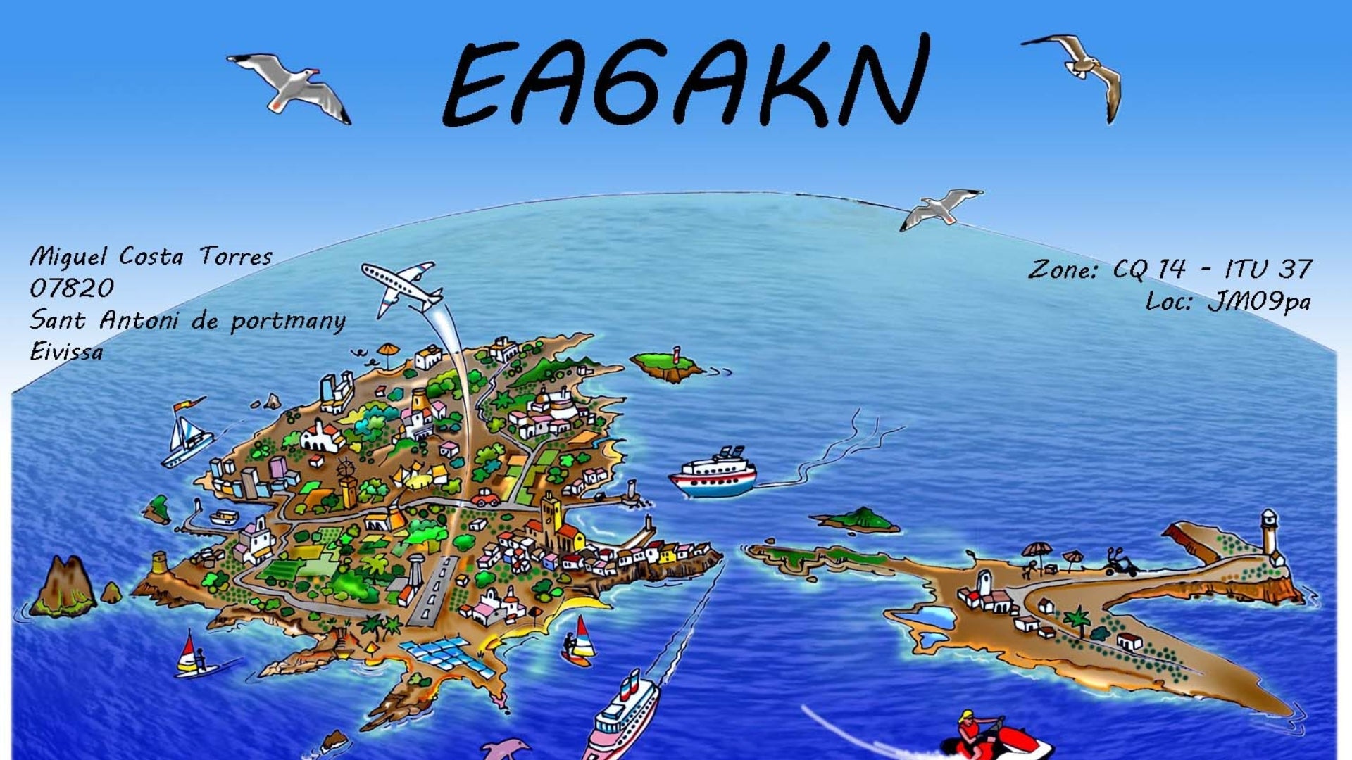 EA6IB: La otra Ibiza, entre antenas y atardeceres