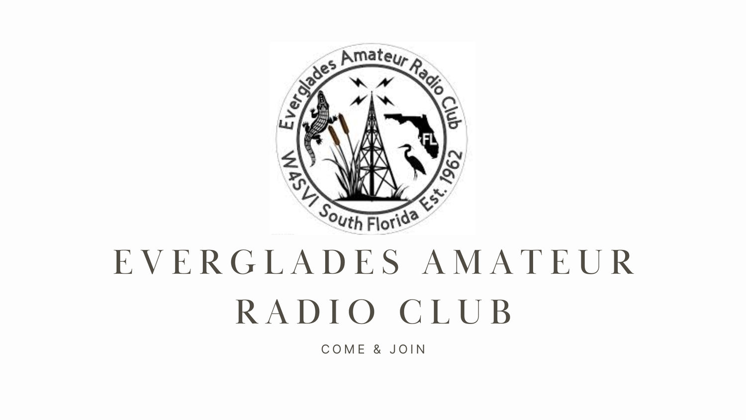 EVERGLADES AMATEUR RADIO CLUB: A Medium-Sized Club with Active Public Service Involvement
