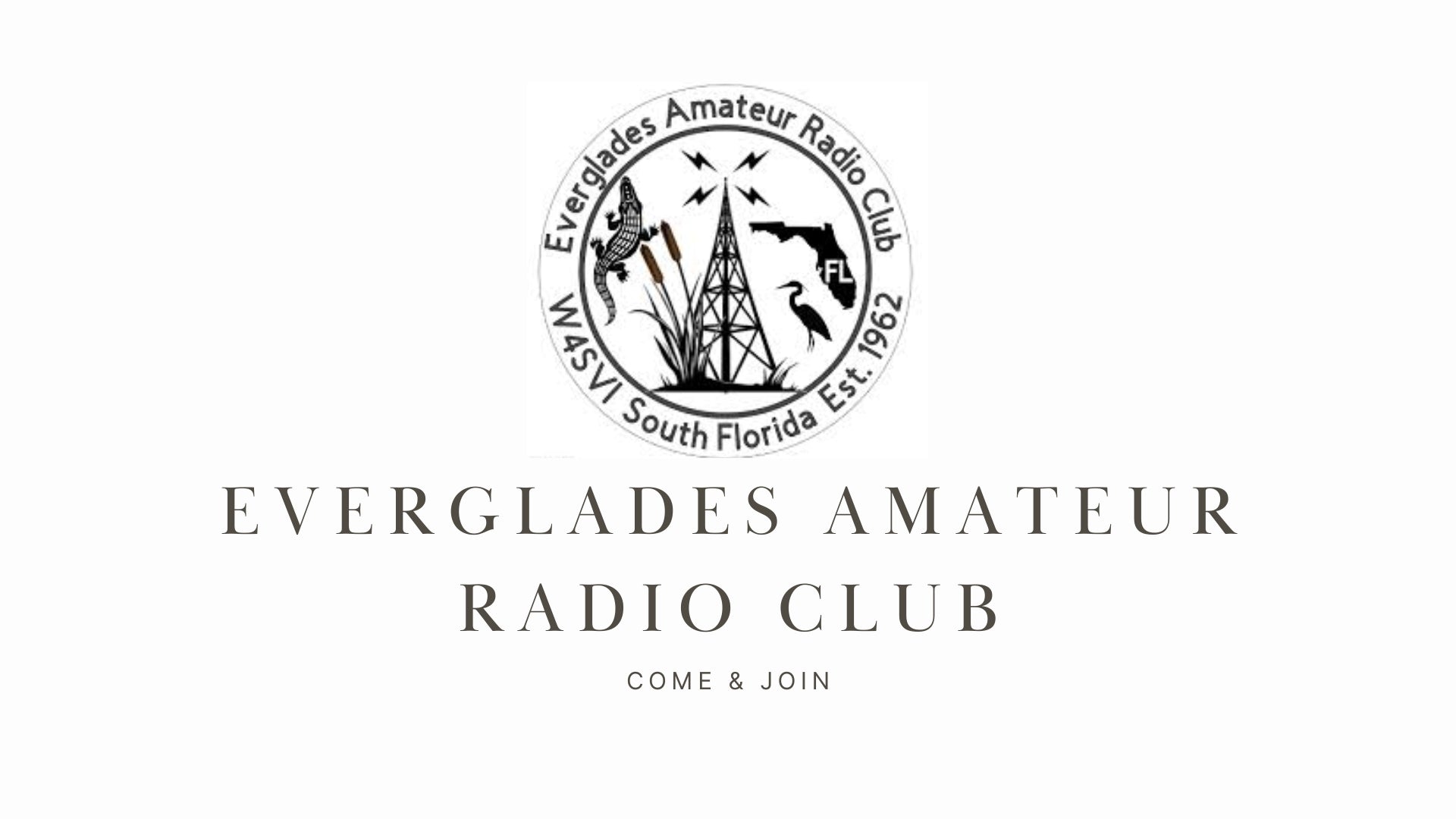 EVERGLADES AMATEUR RADIO CLUB: A Medium-Sized Club with Active Public Service Involvement