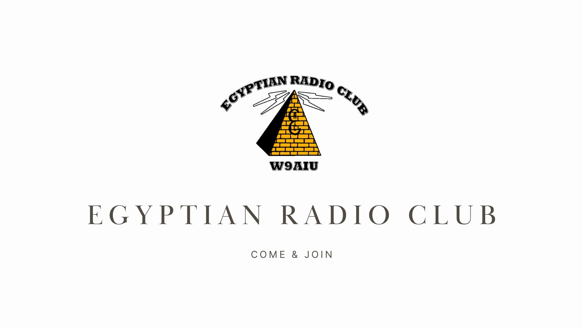 A Legacy of Innovation: Explore the World of Ham Radio with the Egyptian Radio Club (W9AIU)!