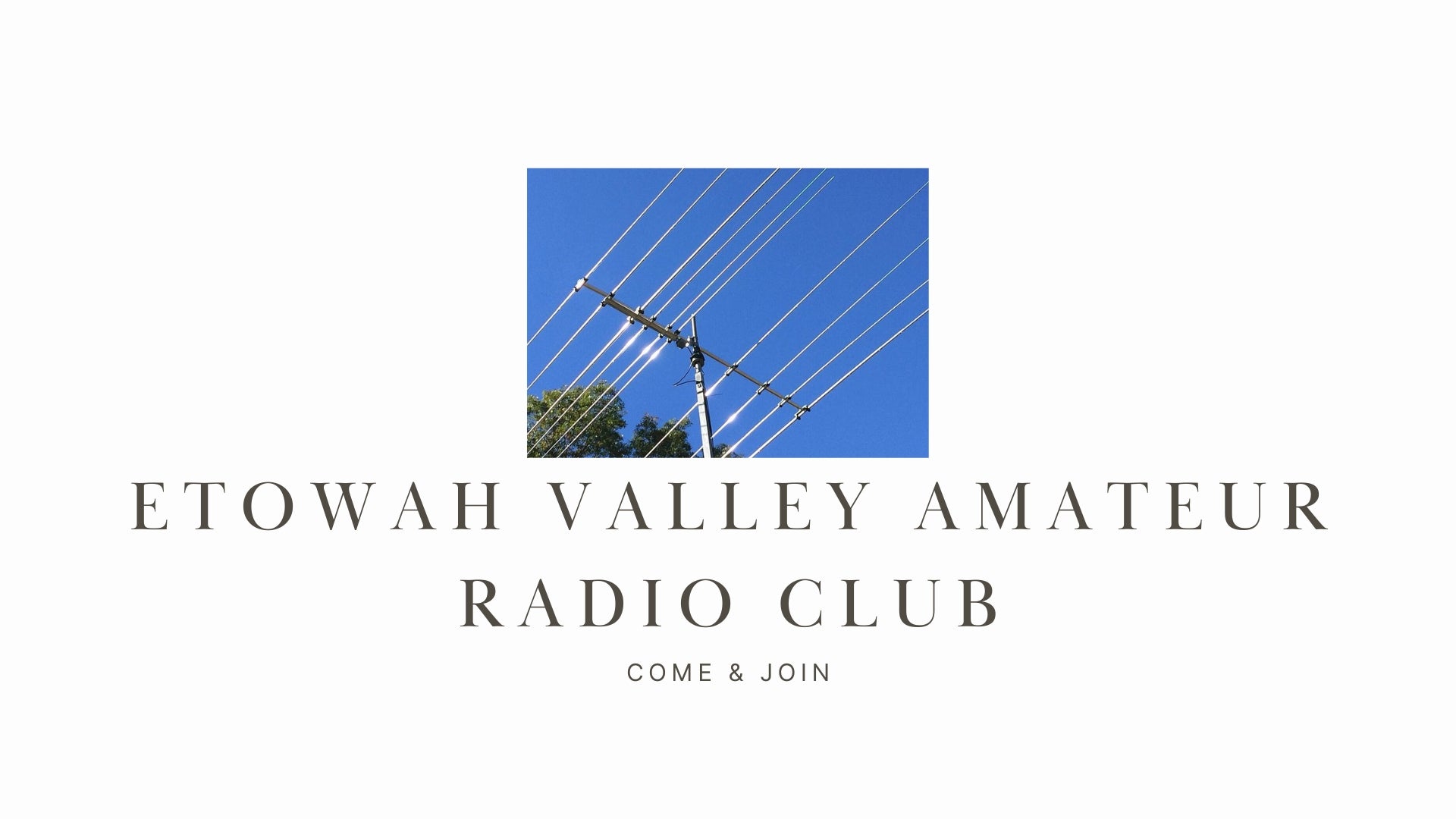 Etowah Valley Amateur Radio Club: A Community of Enthusiasts in Cartersville, GA