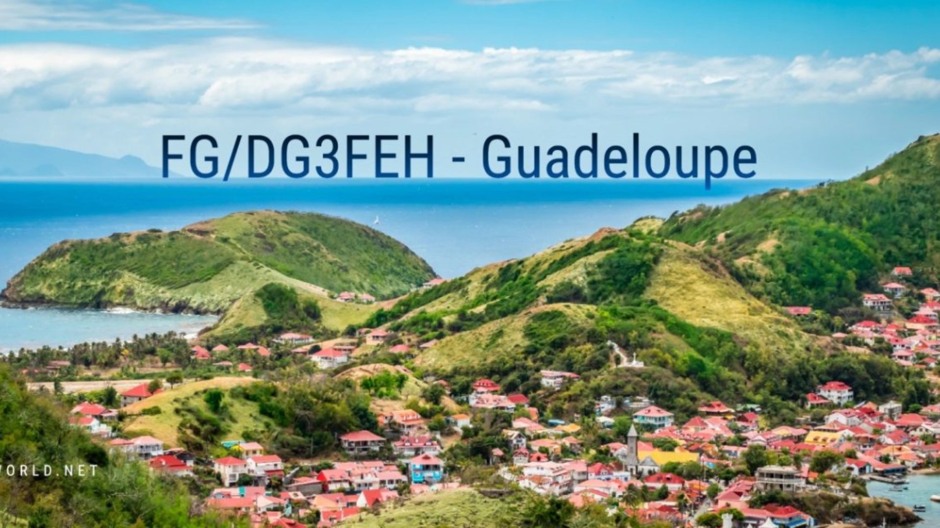 Repost: FG/DG3FEH – Guadeloupe