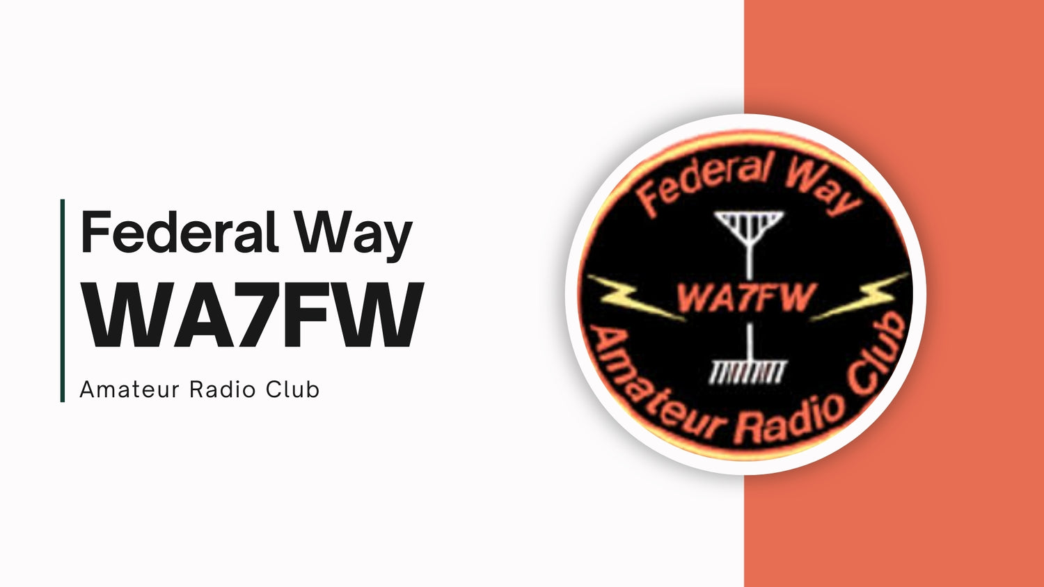 Federal Way Amateur Radio Club - WA7FW