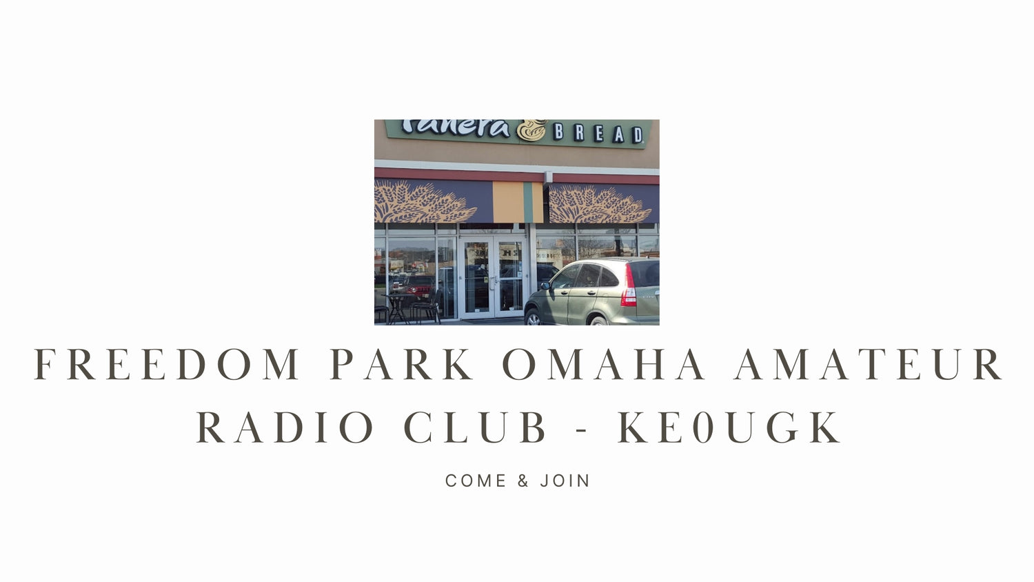 Freedom Park Omaha Amateur Radio Club - KE0UGK