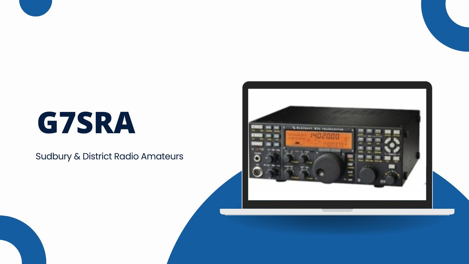 Sudbury & District Radio Amateurs – G7SRA: Where Passion Meets the Airwaves