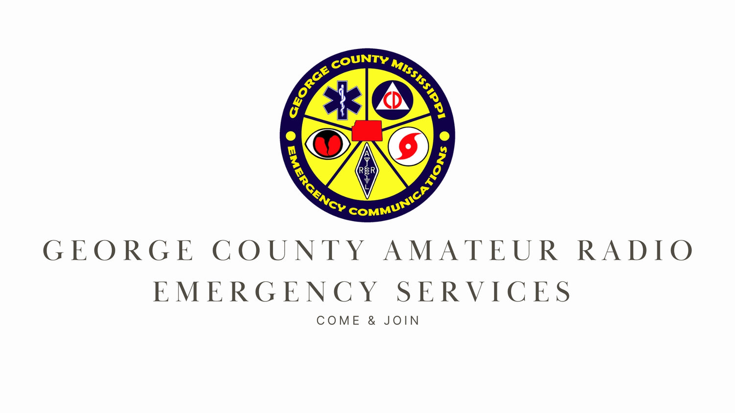 Be Prepared to Serve Your Community with the George County Amateur Radio Emergency Services (KC5CWW)!