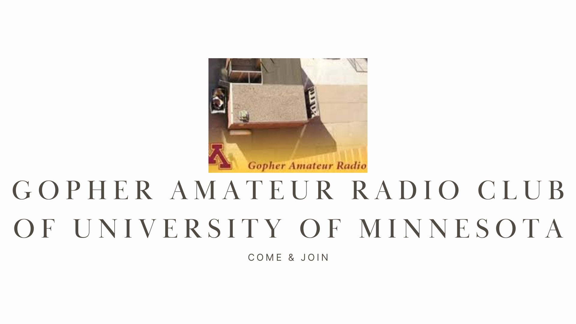 Gopher Amateur Radio Club of University of Minnesota