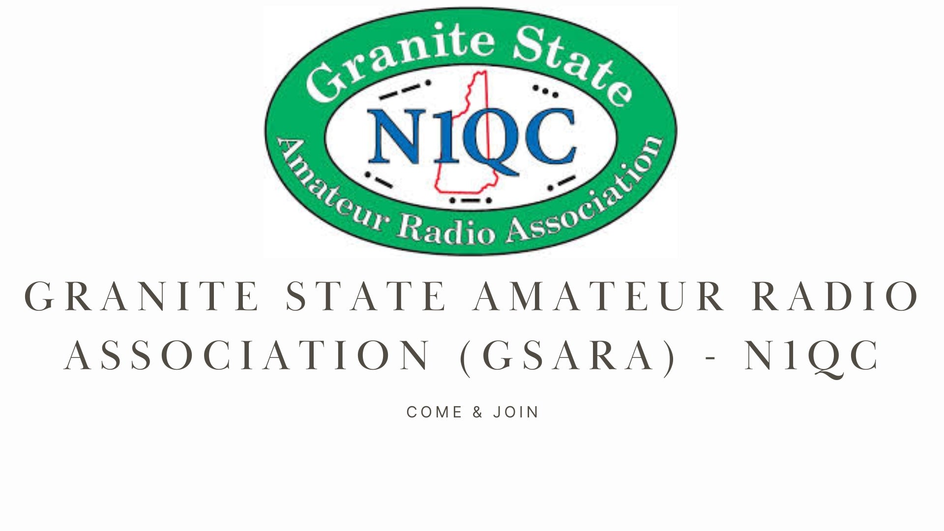 Granite State Amateur Radio Association (GSARA) - N1QC