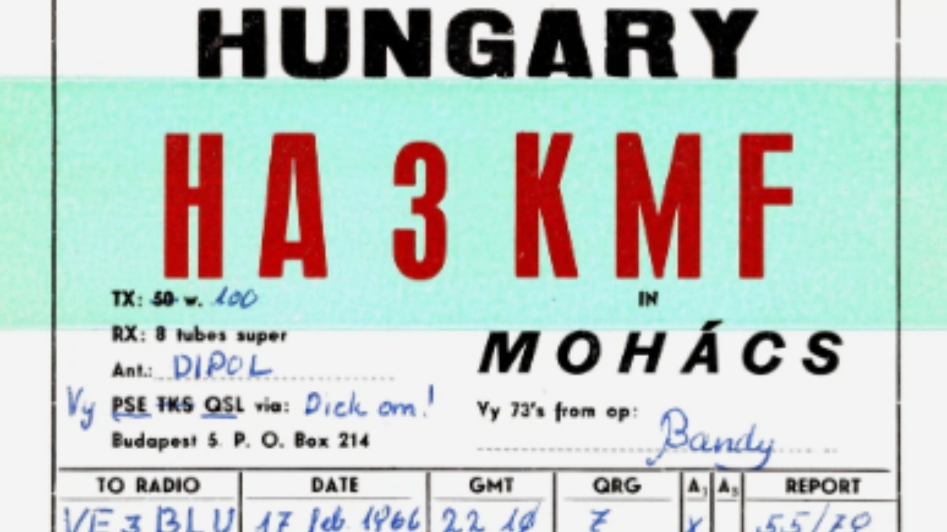 Hungary: Mohács Rádióamatőr Klub – HA3KMF, A Long-Standing Presence Since 1972