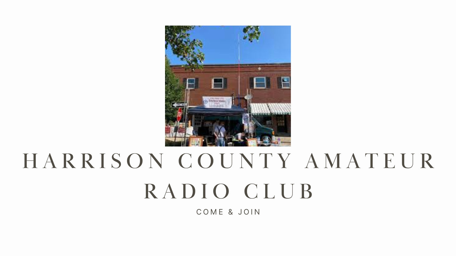 Dive into the World of Ham Radio with the Harrison County Amateur Radio Club (K4HSN)!