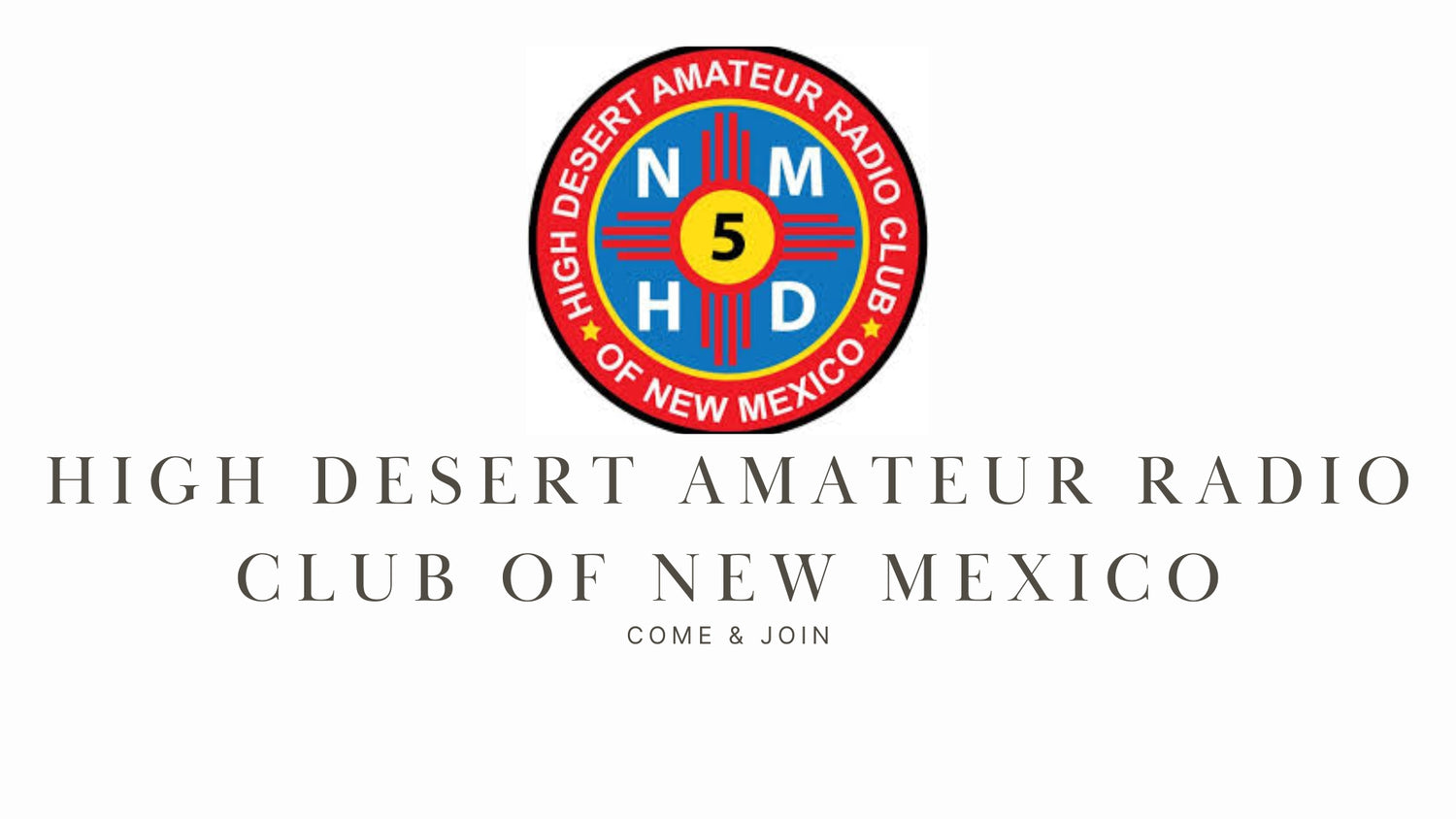 High Desert Amateur Radio Club of New Mexico