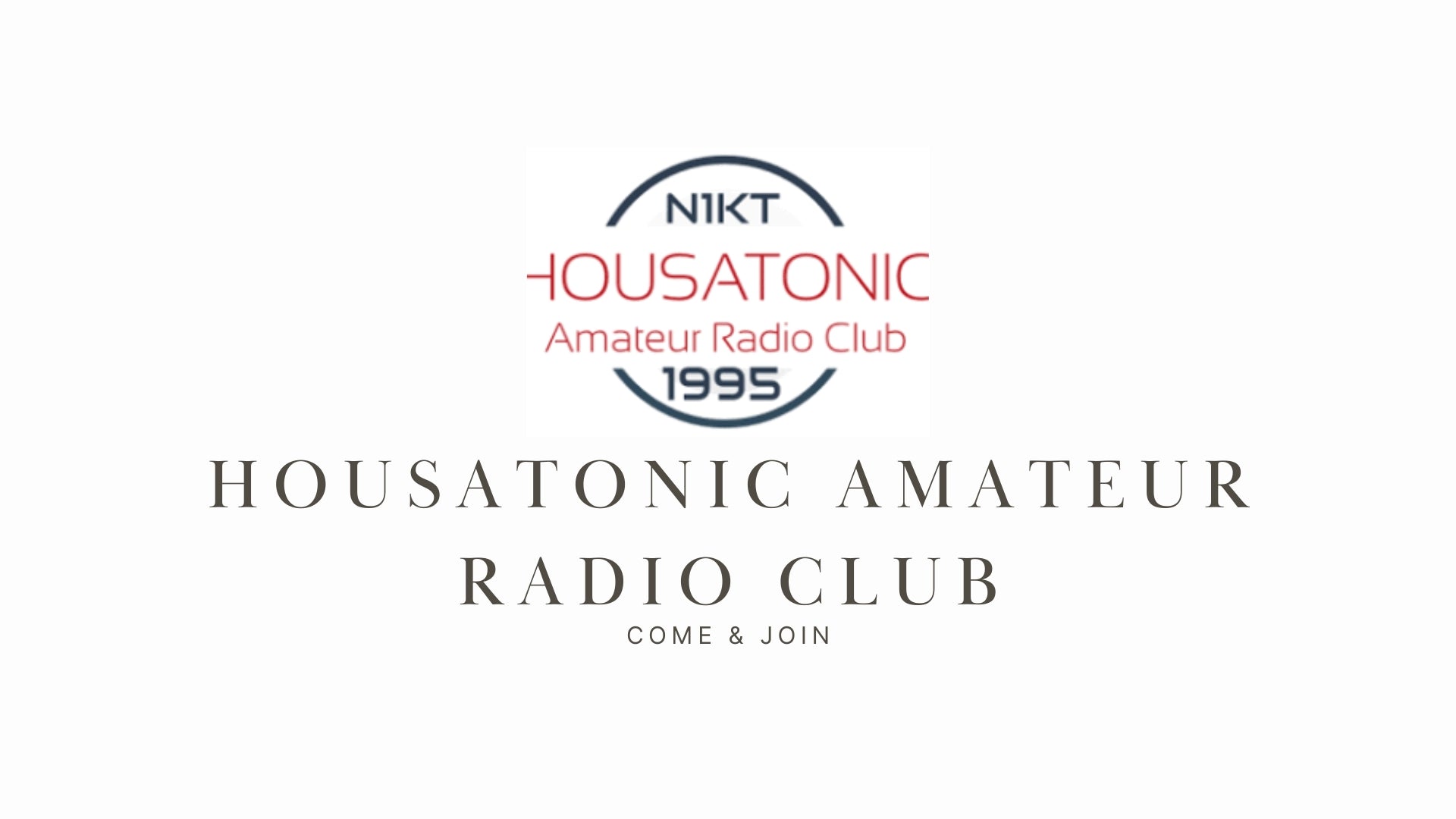 Connect with Fellow Ham Radio Enthusiasts at the Housatonic ARC (N1KT)!