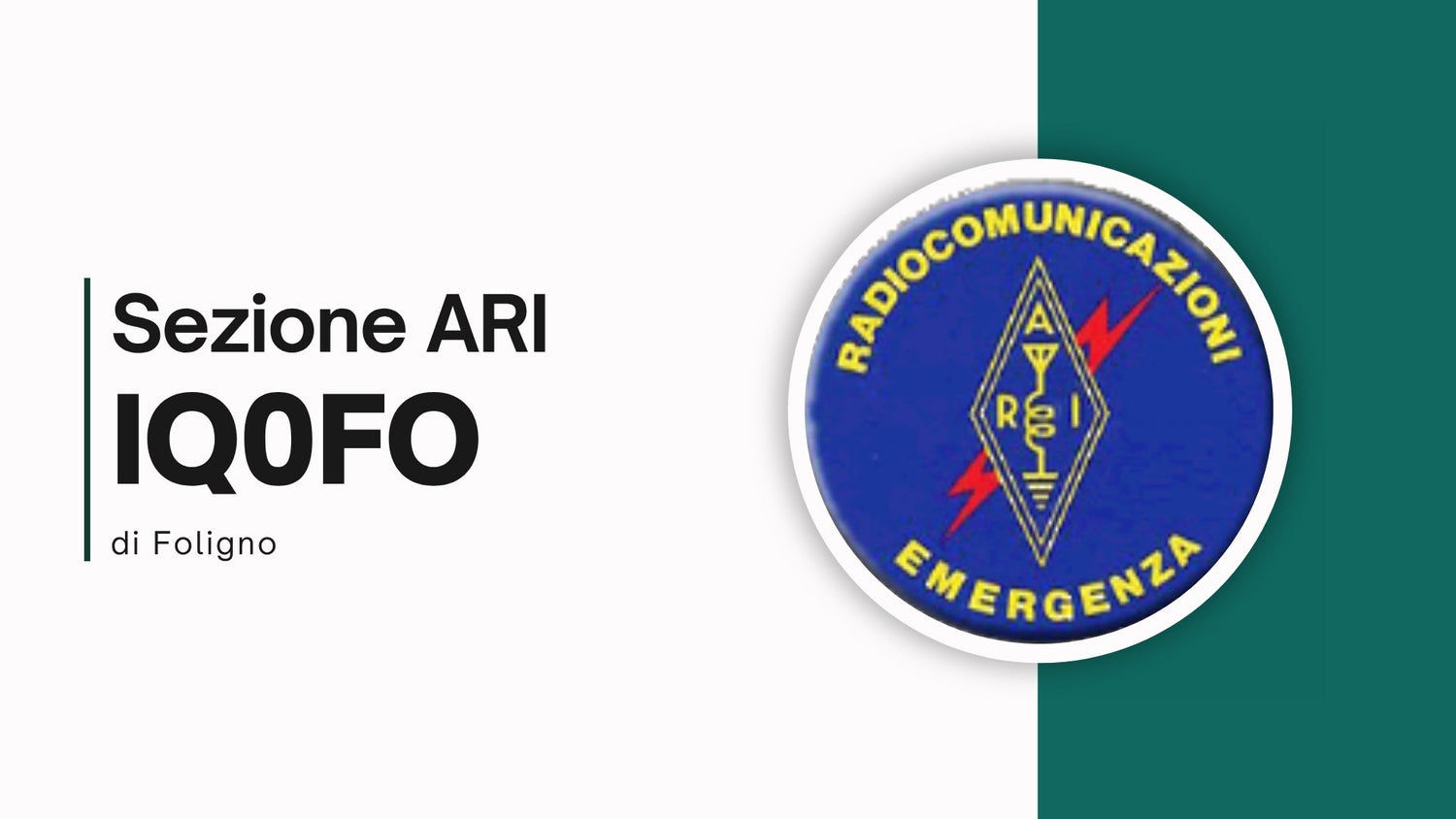 ARI Foligno “Franco Ferranti I0FPP”: tra tradizione digitale e memoria attiva