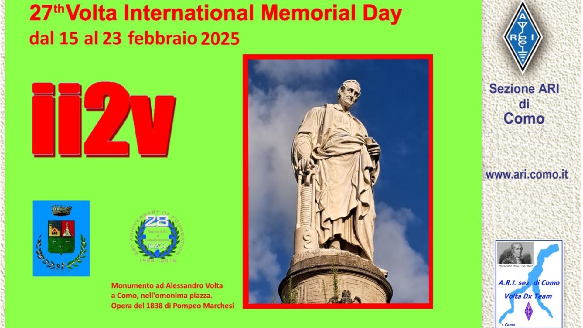 ARI Como: Dalle vette di Brunate, una voce limpida su tre bande