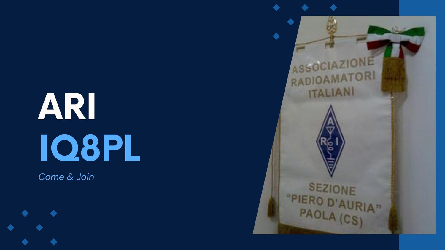 Paola, la voce dei radioamatori nel cuore della Calabria