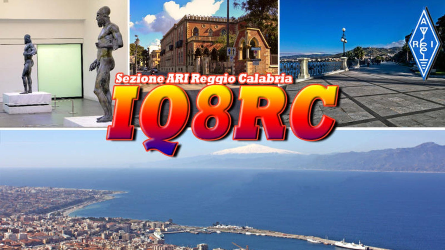Reggio Calabria, dove le onde radio uniscono il mondo