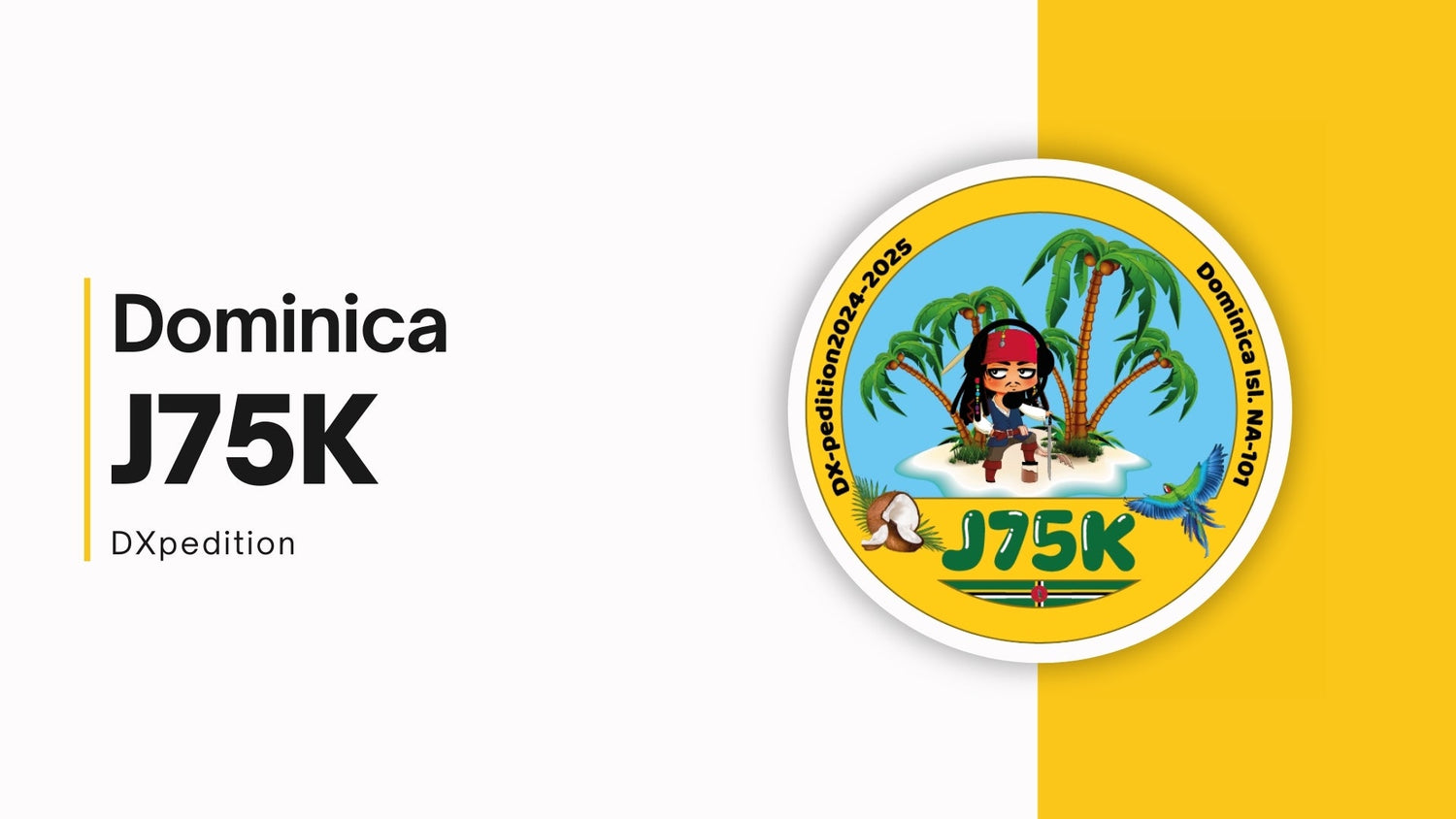 Repost: J75K – Dominica DXpedition