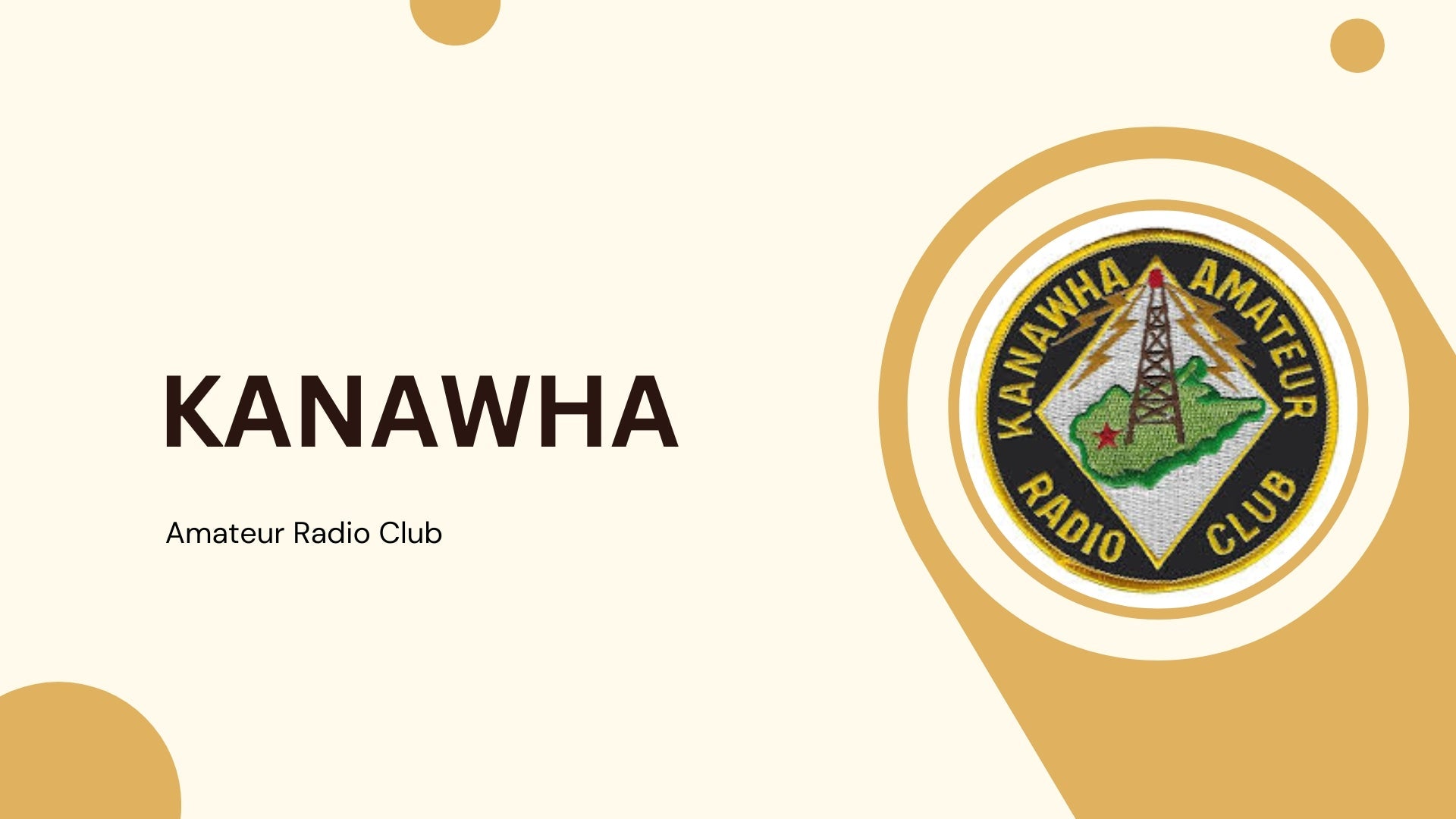 Kanawha Amateur Radio Club Overview