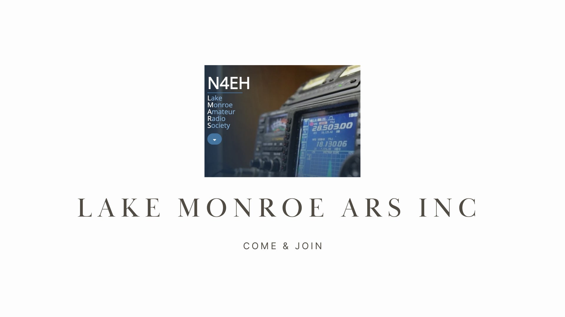 Dive Deep into Ham Radio with Lake Monroe ARS Inc (N4EH)