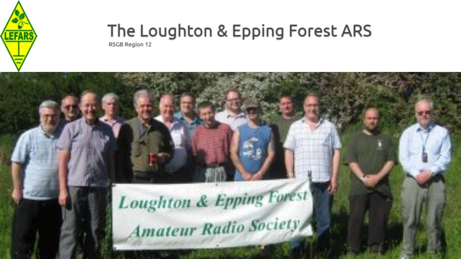 A Forest of Signals: Loughton & Epping Forest ARS (G4ONP) Connects Radio Enthusiasts