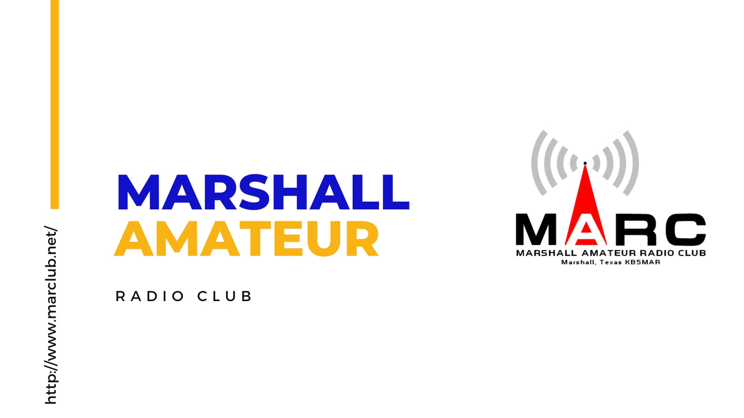 Marshall Amateur Radio Club (MARC)