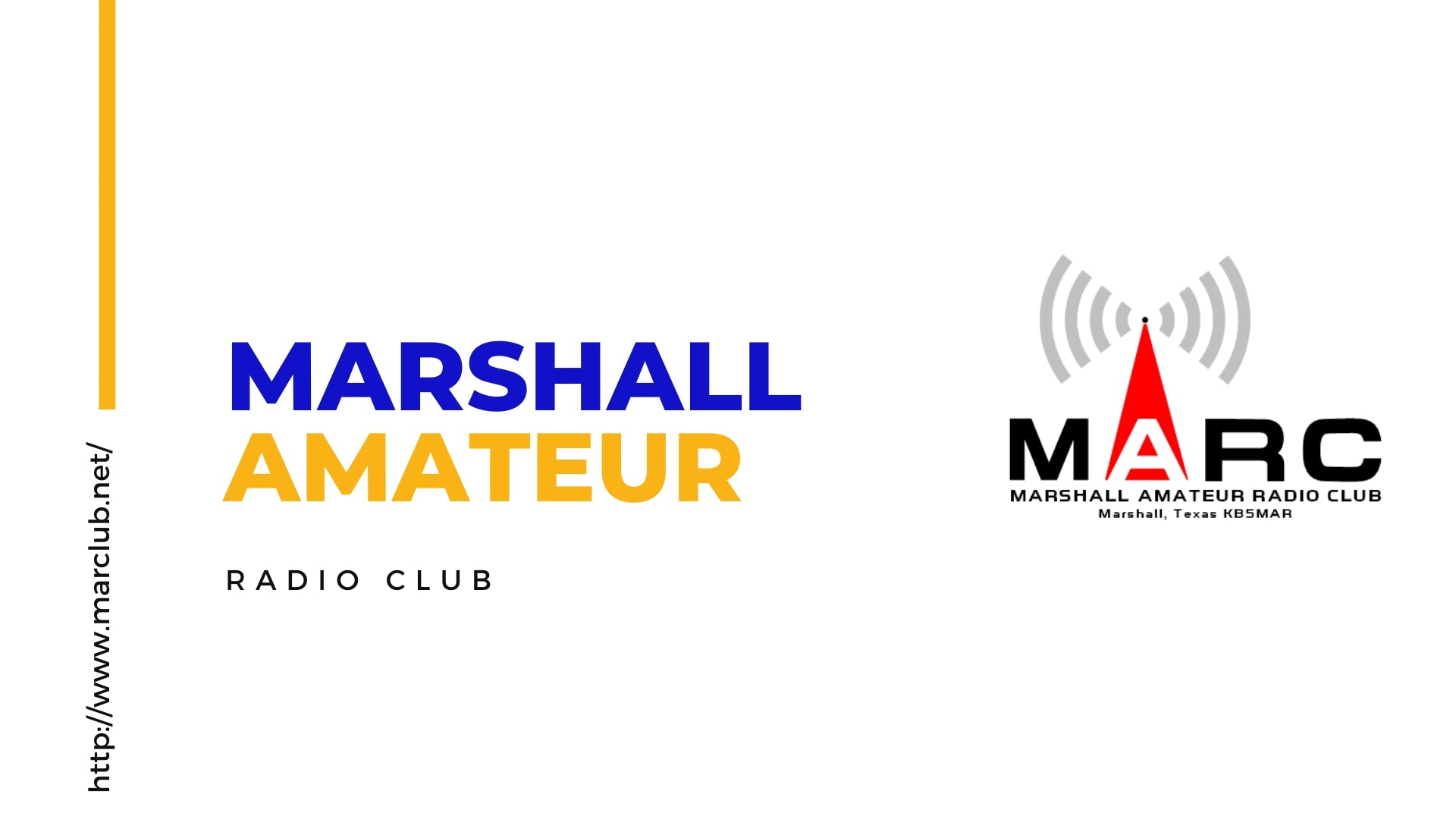 Marshall Amateur Radio Club (MARC)