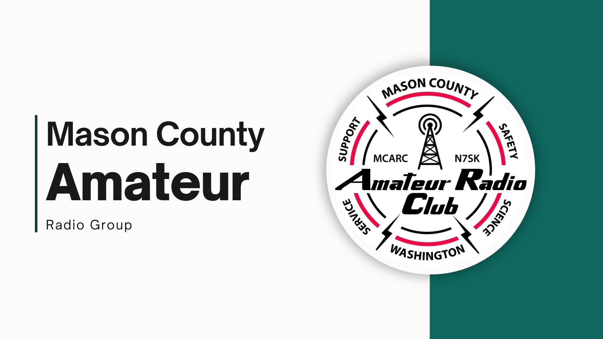 Mason County Amateur Radio Group (MCARG)