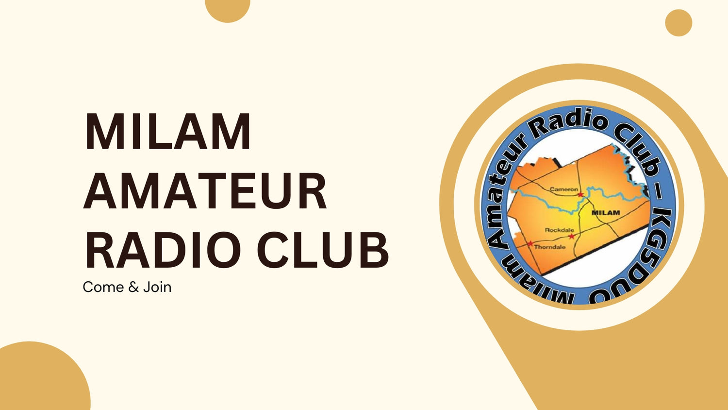 Milam Amateur Radio Club (MARC): Connecting Communities Through Amateur Radio