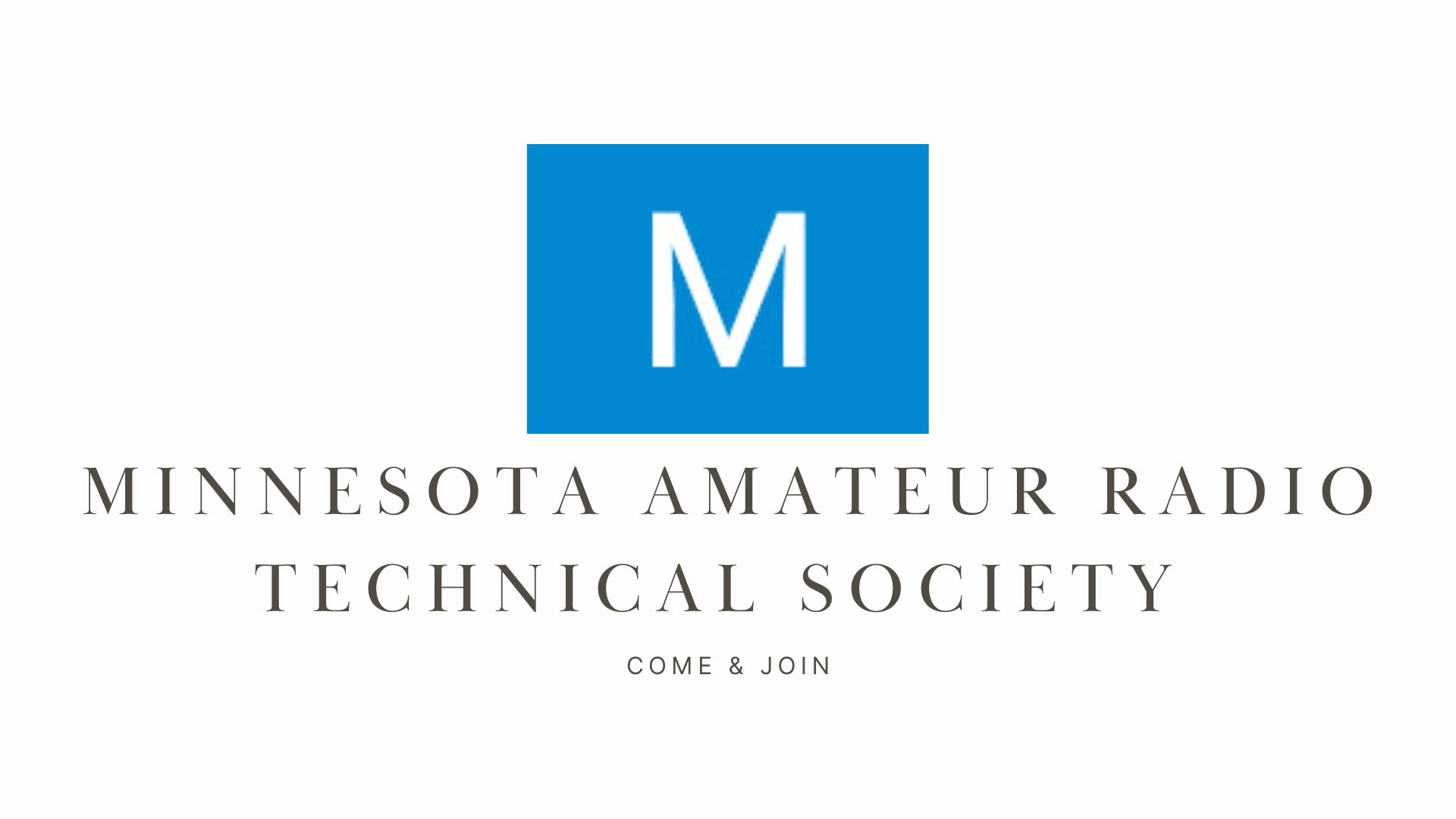 Dive Deep into the Technical Side of Ham Radio with the Minnesota Amateur Radio Technical Society (AA0MN)!