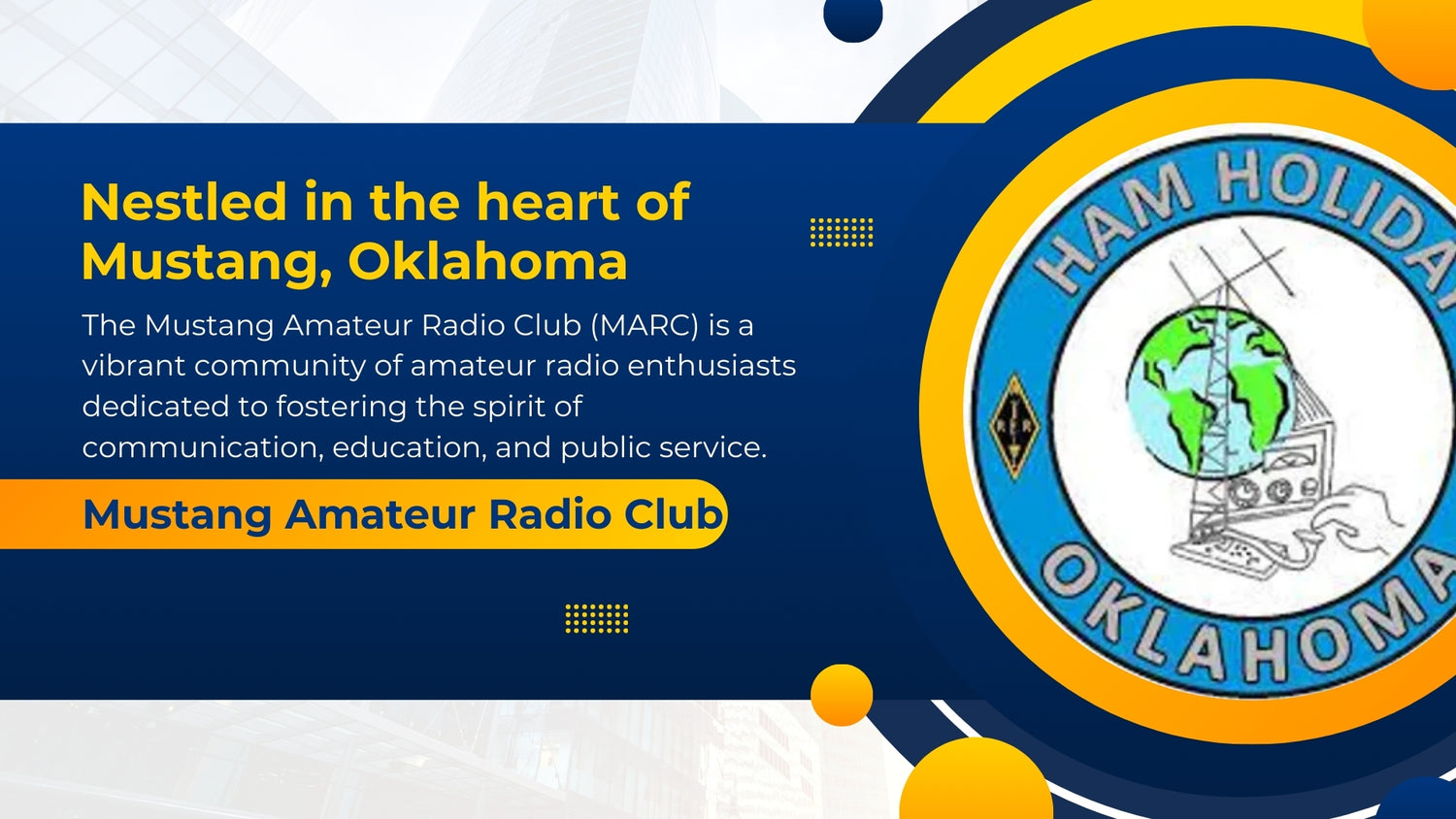 Mustang Amateur Radio Club: Empowering Communication and Community