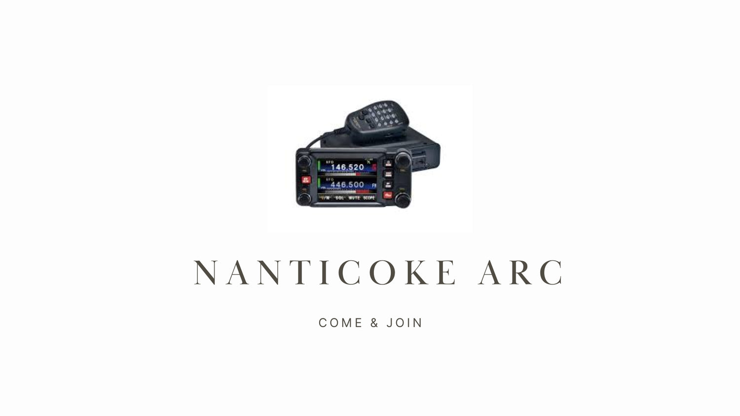 Explore Ham Radio with a Friendly Community: Nanticoke ARC (W3TBG)!