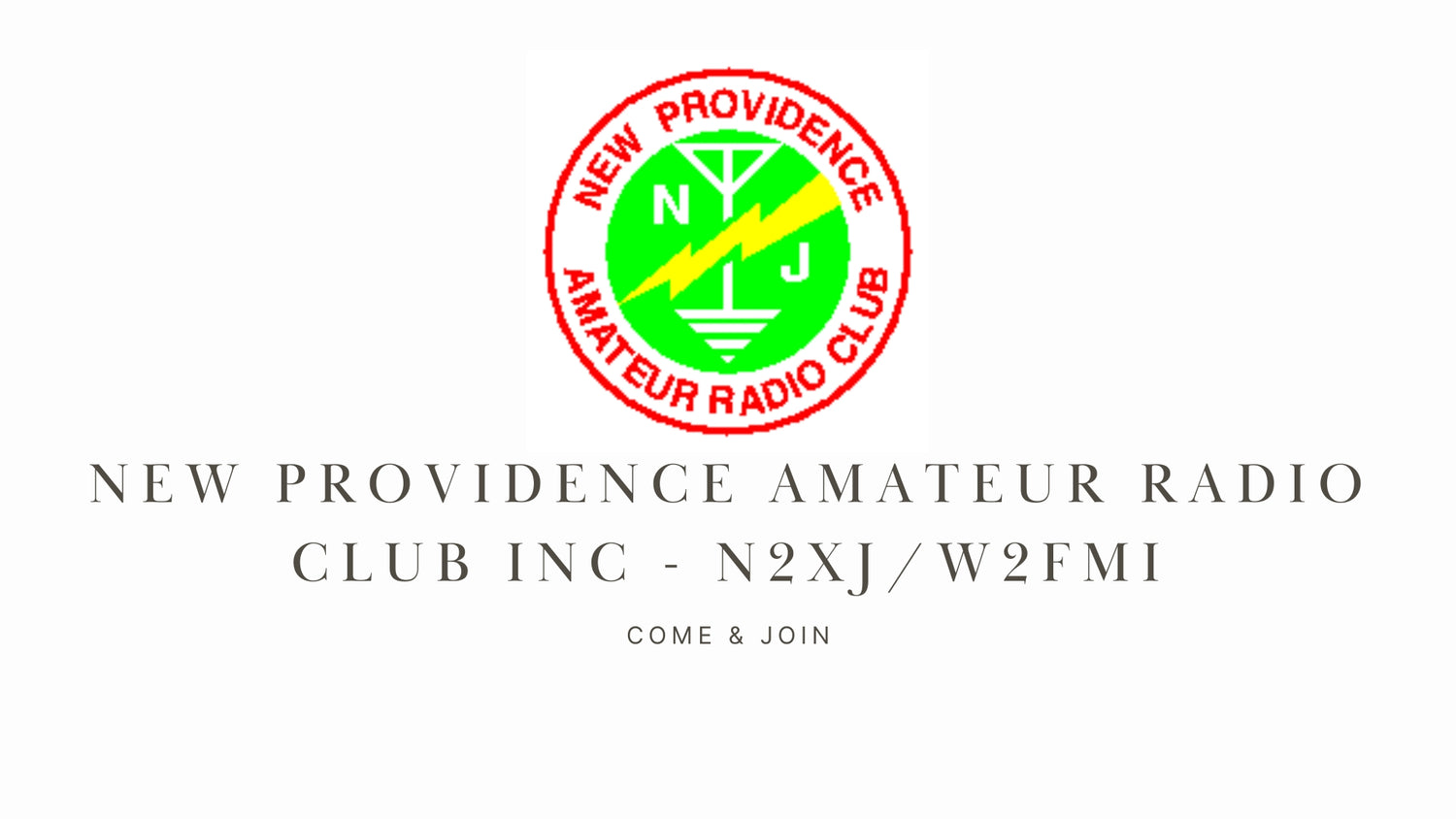 New Providence Amateur Radio Club Inc - N2XJ/W2FMI