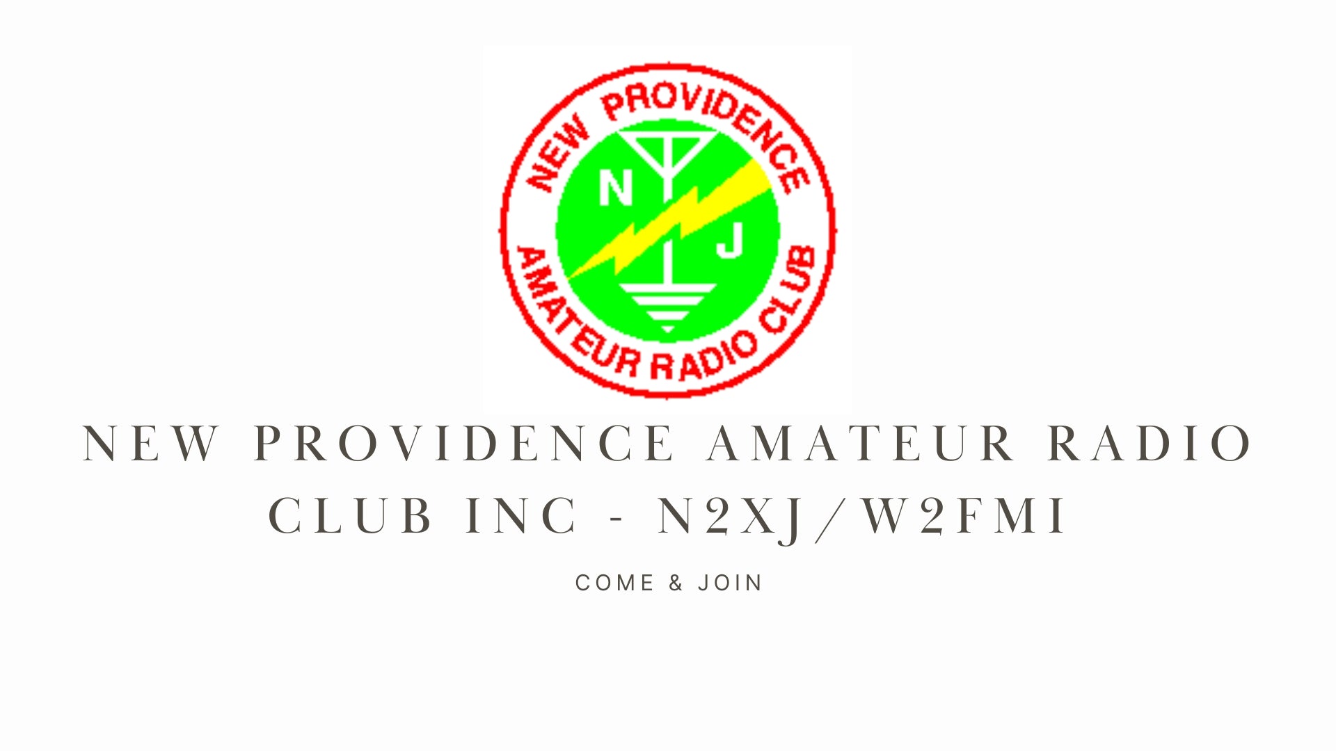 New Providence Amateur Radio Club Inc - N2XJ/W2FMI