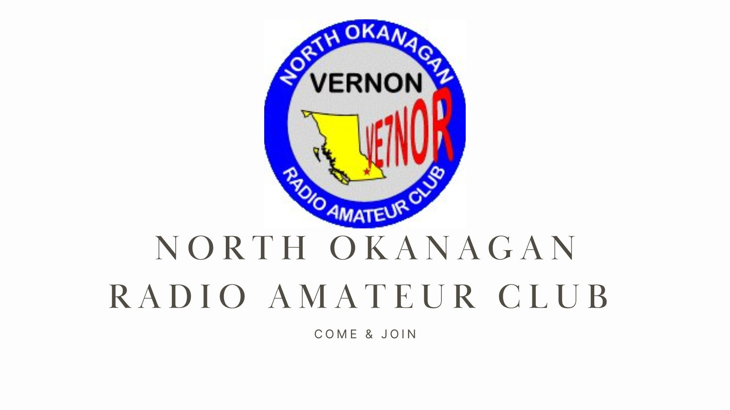 Explore Ham Radio with the North Okanagan Radio Amateur Club (NORAC)!