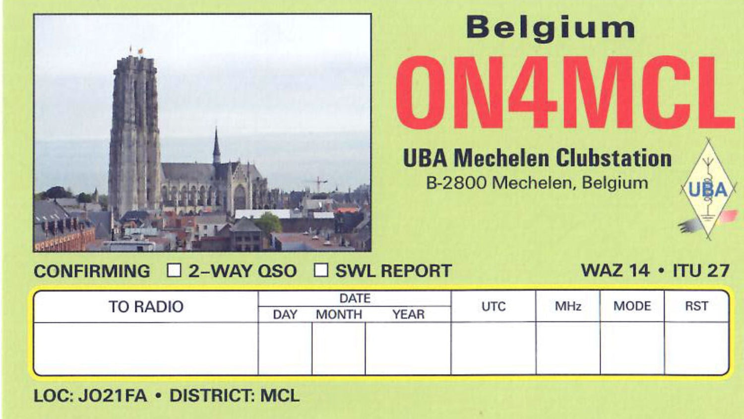 ON4MCL ZET SEINEN OP GROEN: Nieuwe Cursus Maakt Van Jou Radioamateur! Mis De Boot Niet!