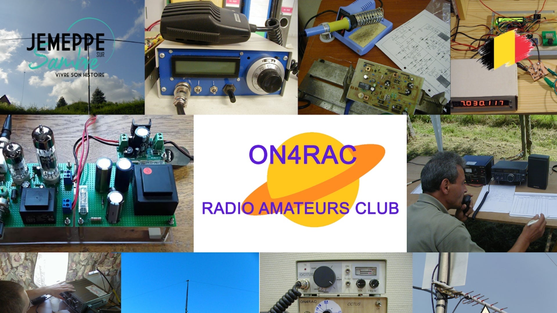 ON4RAC Jemeppe-sur-Sambre : Le club qui met l'accent sur le bricolage et les activités de terrain