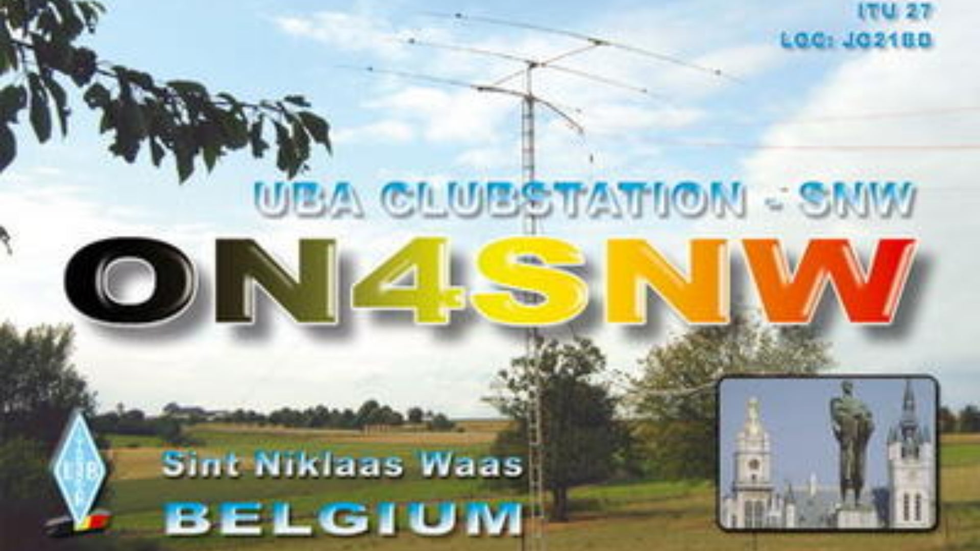 Sint-Niklaas in de Ether! ON4SNW: Forum, Labo en Opleiding in "Huize De Meerleer"!