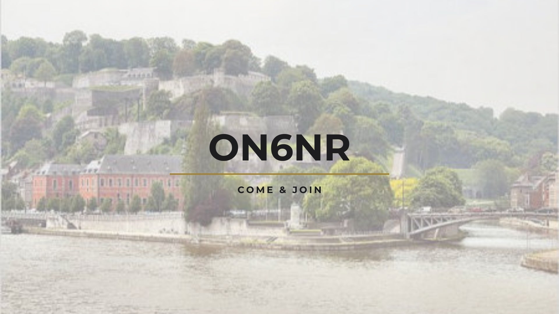 ON6NR Namur : Prochaine réunion le 7 juin à Vedrin, la section radioamateur vous invite !