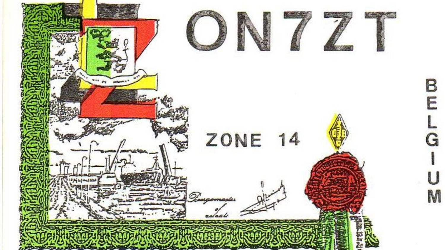 Zelzate in de Ether! ON7ZT Houdt de Vriendschapsbanden Warm!