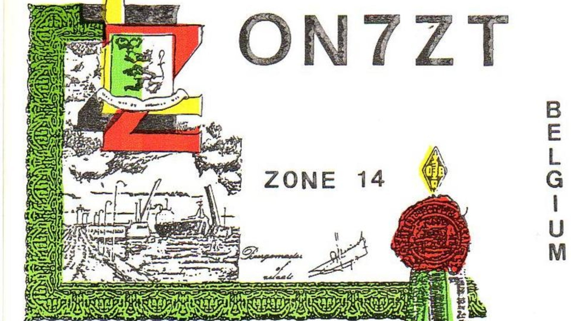 Zelzate in de Ether! ON7ZT Houdt de Vriendschapsbanden Warm!