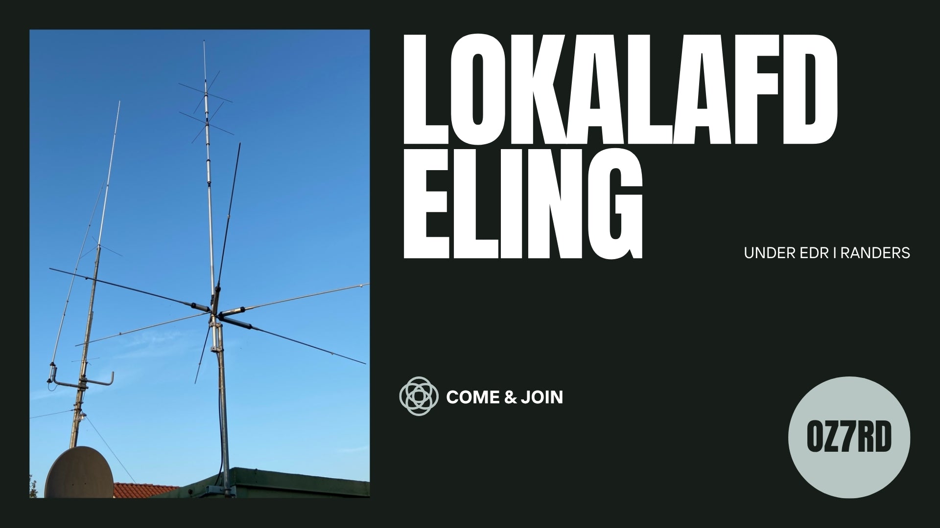 OZ7RD: Radioentusiaster mødes i aften i Randers' historiske vandtårn