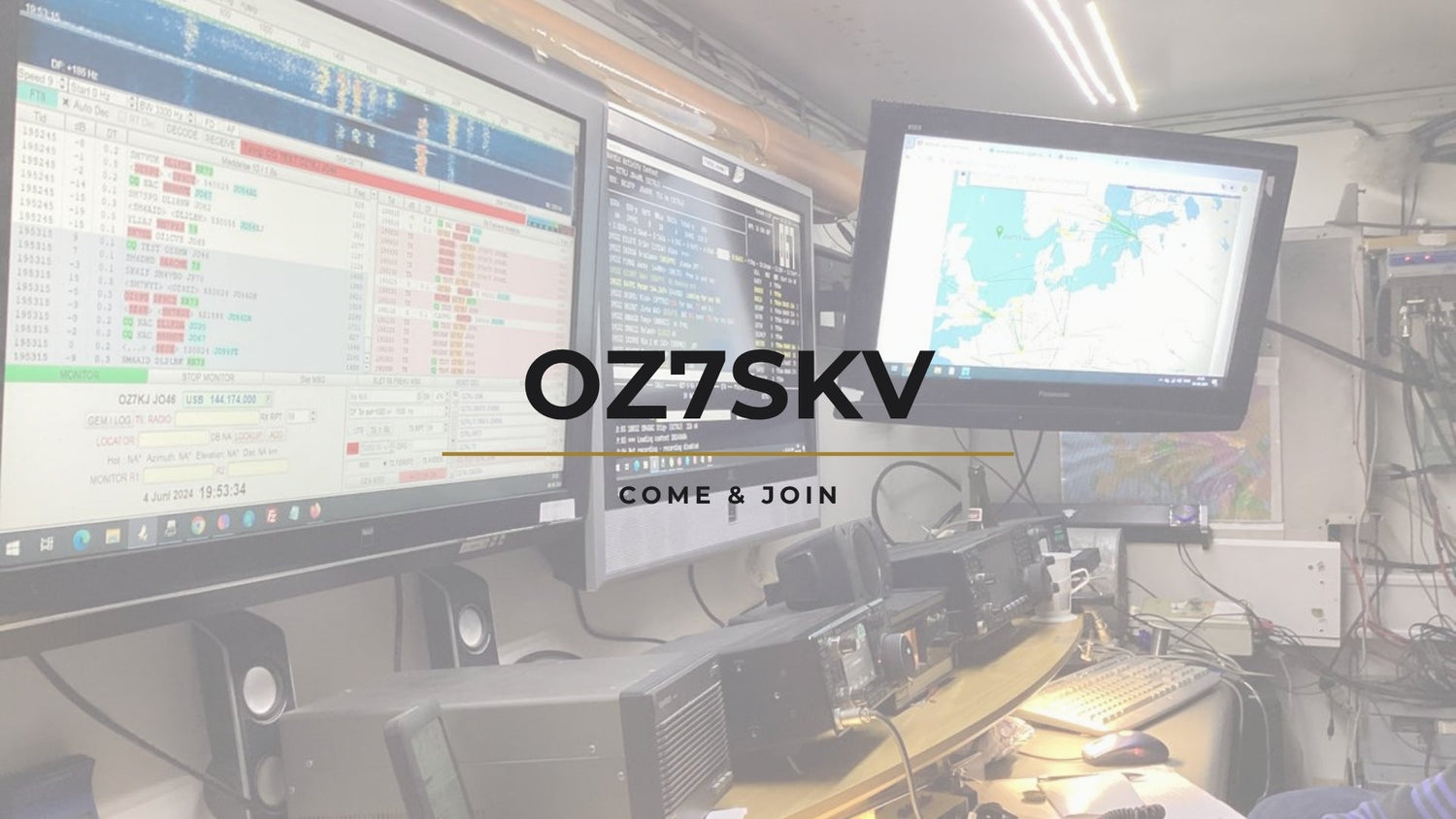 OZ7SKV: Skive-radioamatører holder fanen højt med opdateret web og faste møder på Tambohus