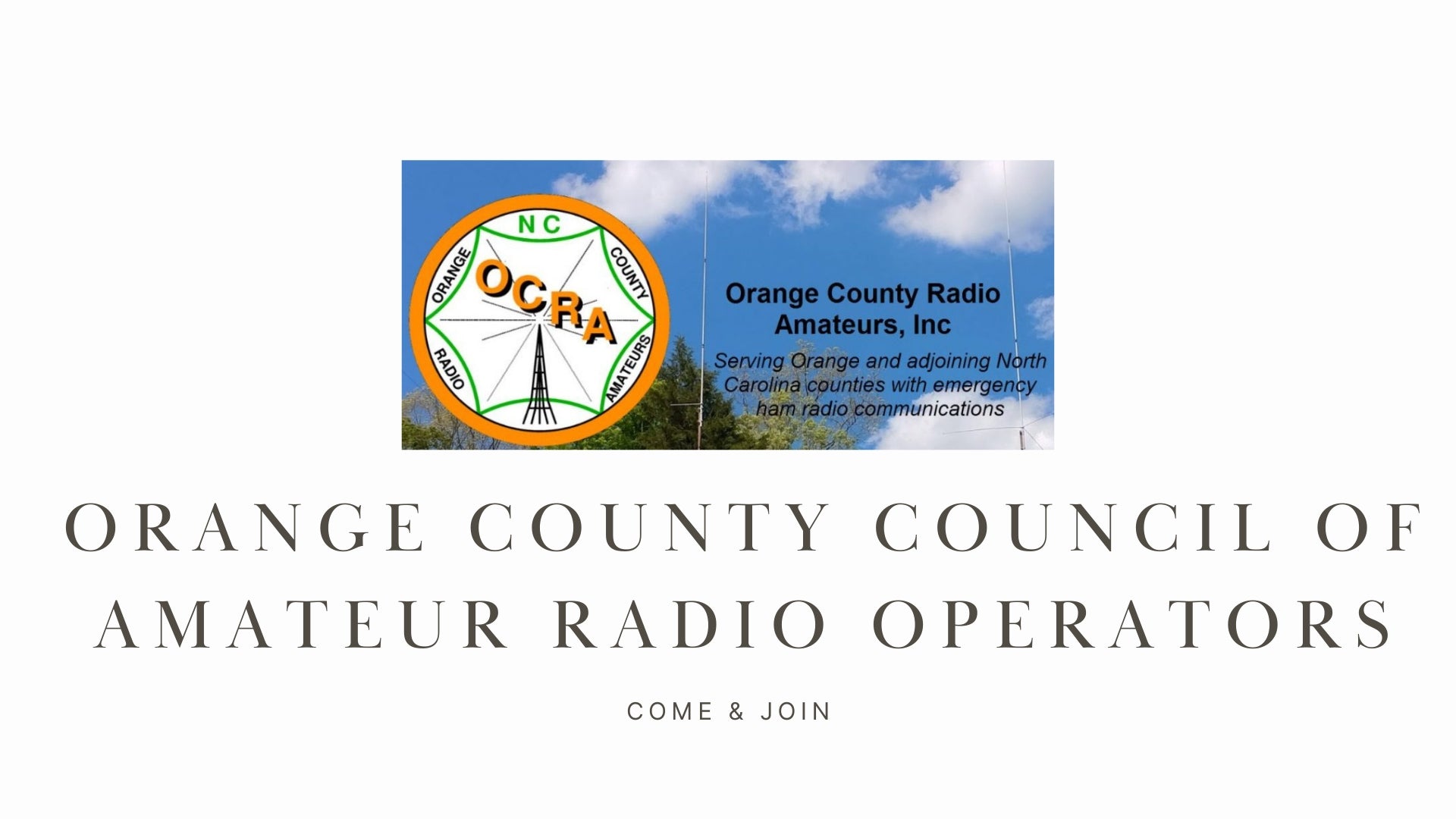 Orange County Council of Amateur Radio Operators: A Hub for Community and Service