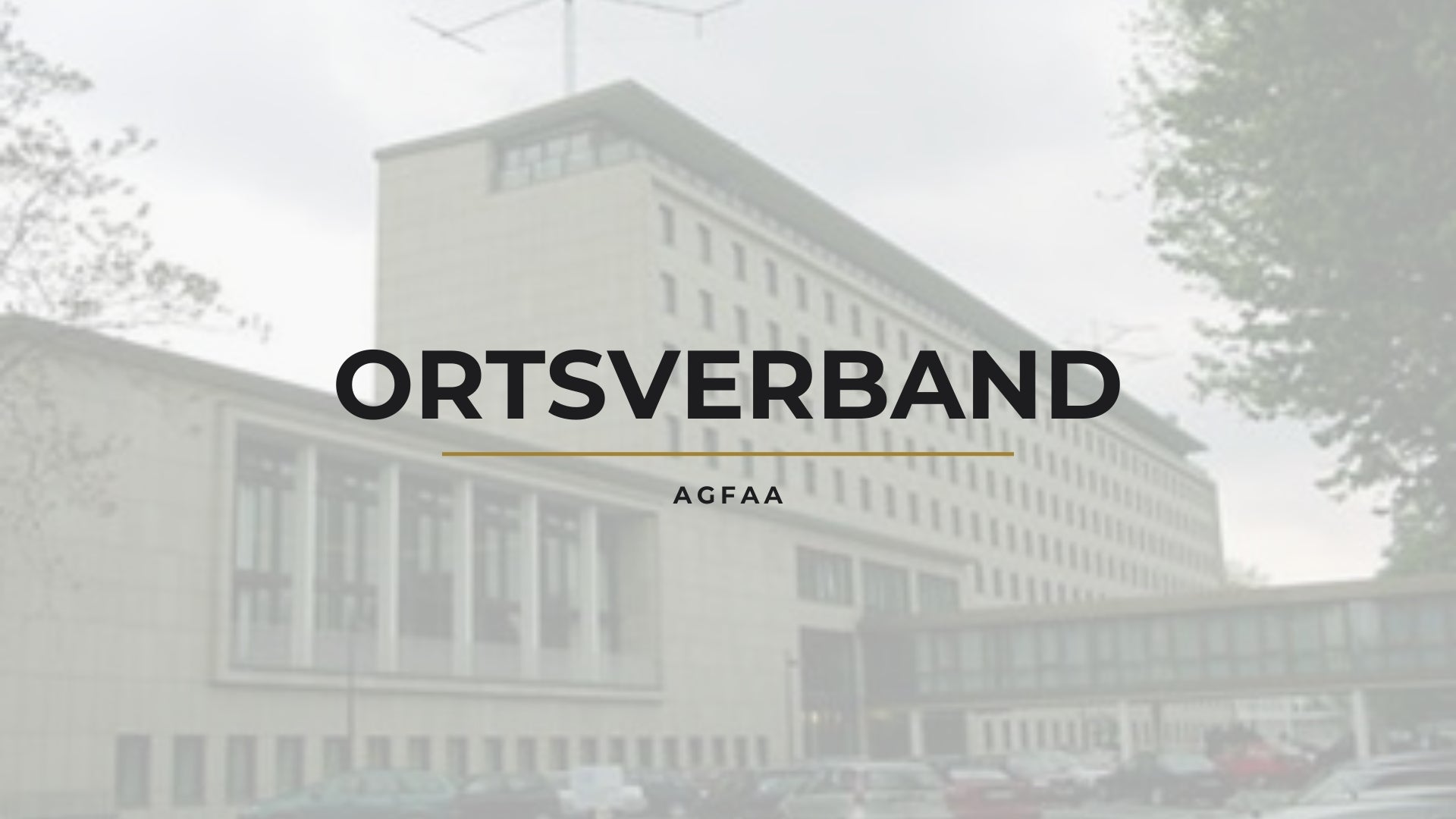 Ortsverband AGFAA (G55) – Funkamateure des Auswärtigen Amtes