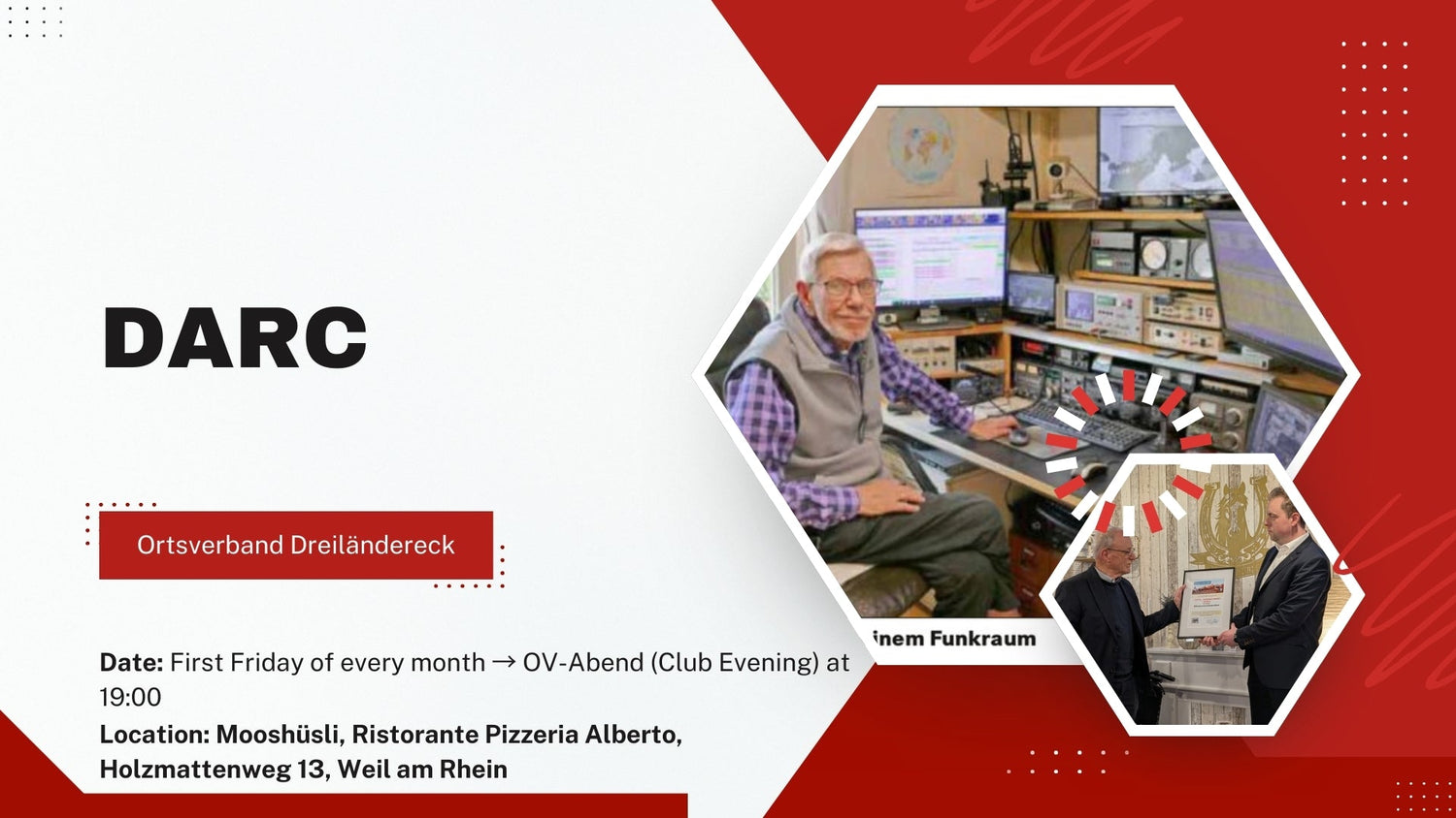 DARC Ortsverband Dreiländereck (A09) – Amateur Radio in the Border Region of Germany, France, and Switzerland