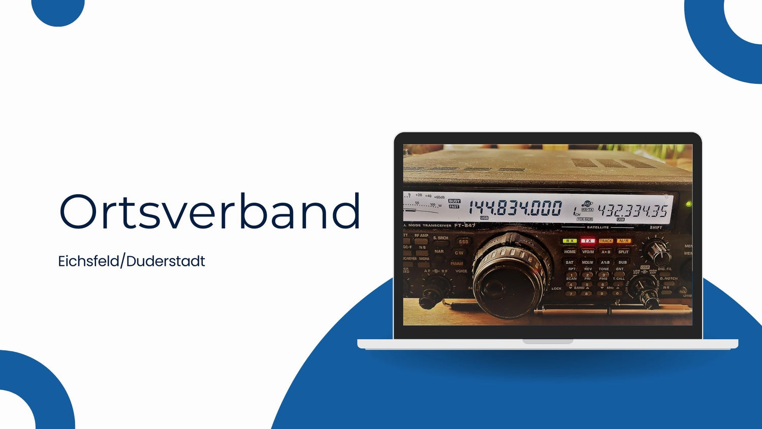 📡 DARC Ortsverband Eichsfeld/Duderstadt (H41) – Willkommen!