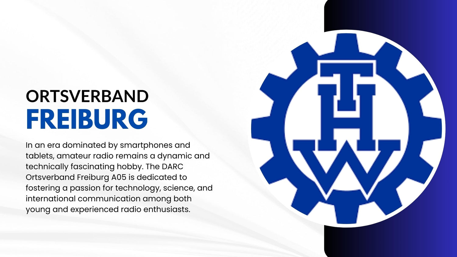 DARC Ortsverband Freiburg A05 – Inspiring the Next Generation of Radio Enthusiasts