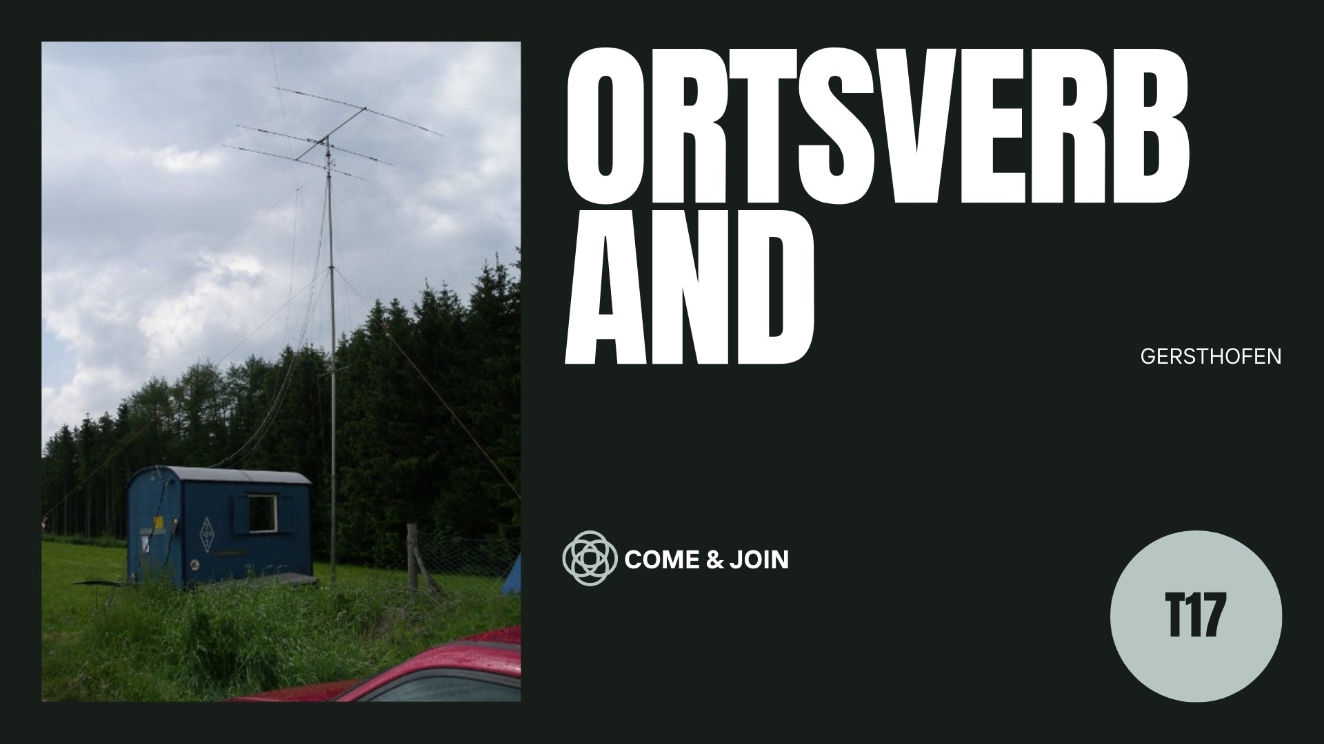 Ortsverband Gersthofen (T17): Eine starke Funkgemeinschaft in der Region Augsburg